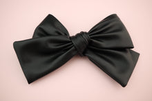Load image into Gallery viewer, Black Pleather Classic Bow