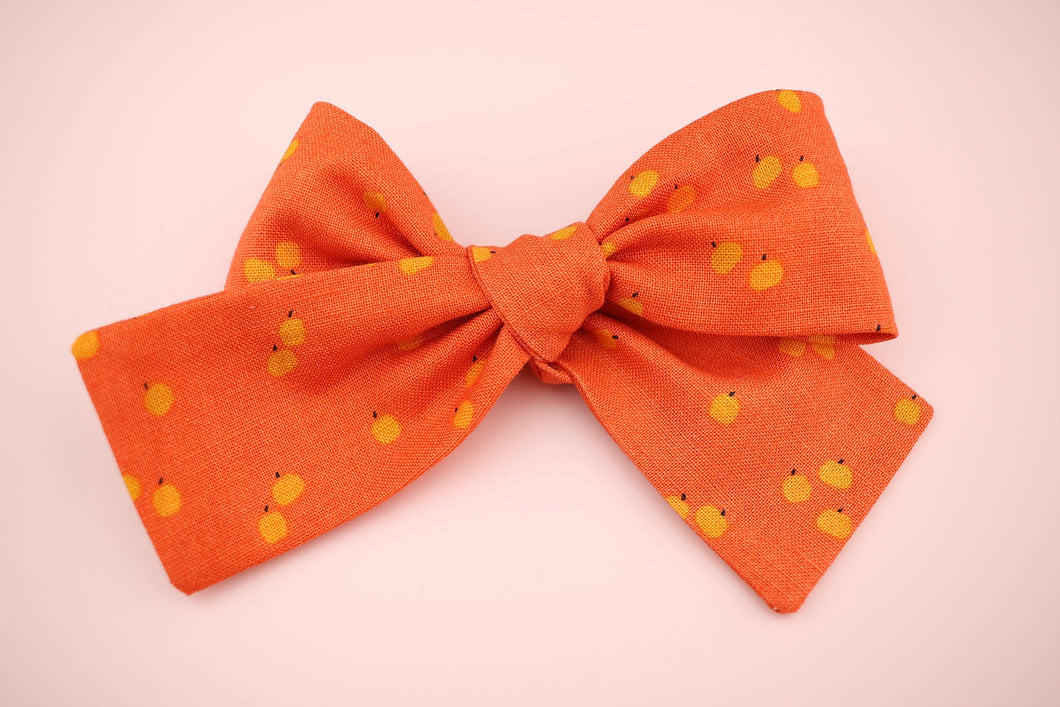 Pumpkins Classic Bow