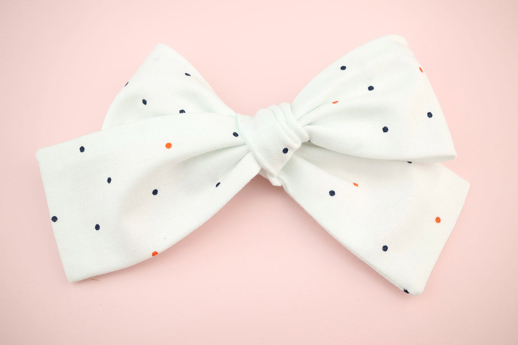 Halloween Dots Classic Bow