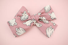 Load image into Gallery viewer, Pink Ghosts Classic Bow