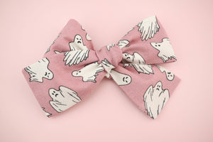 Pink Ghosts Classic Bow
