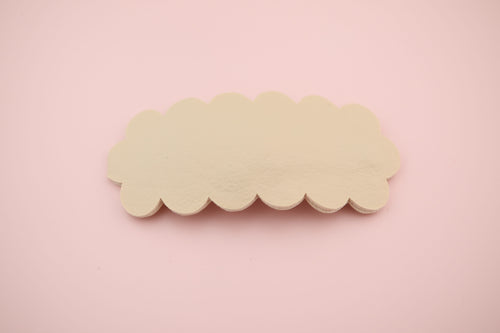 Cream Snap Clip