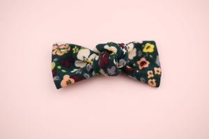 Hunter Floral Knot Bow