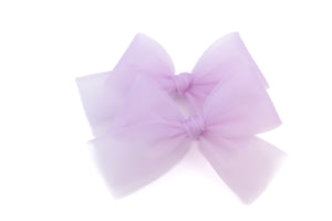 Lilac Tulle Pigtail
