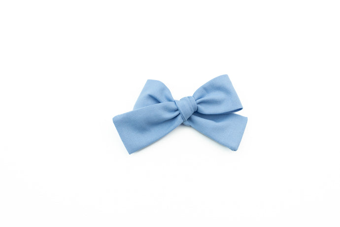 Candy Blue Petite Bow