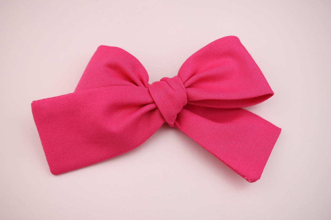 Raspberry Petite Bow