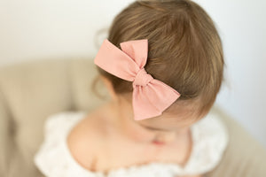 Dusty Pink Petite Bow