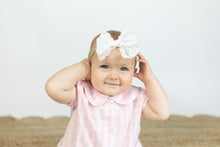 Load image into Gallery viewer, White Lace Bow