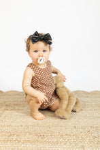 Load image into Gallery viewer, Black Pleather Classic Bow