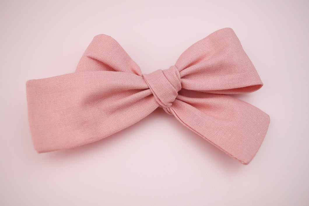 Dusty Pink Petite Bow