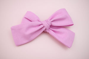 Lilac Petite Bow