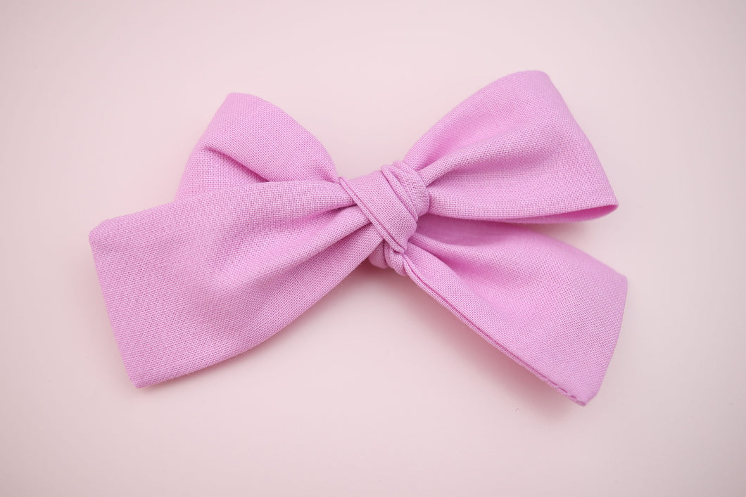 Lilac Petite Bow