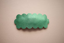 Load image into Gallery viewer, Metallic Green Snap Clip -SALE