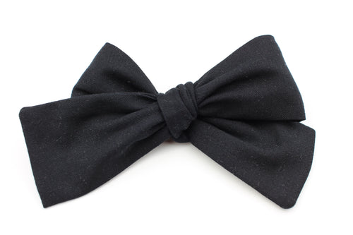 Black Classic Bow