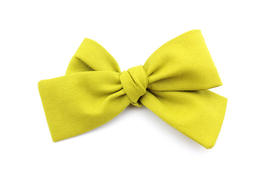 Mustard Green Petite Bow -SALE