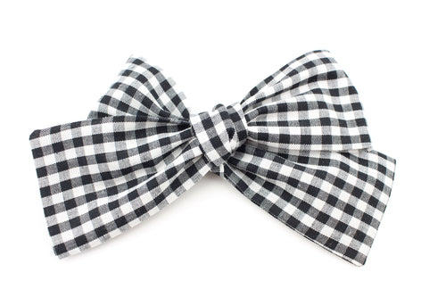 Gingham Classic Bow