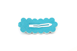 Teal Snap Clip